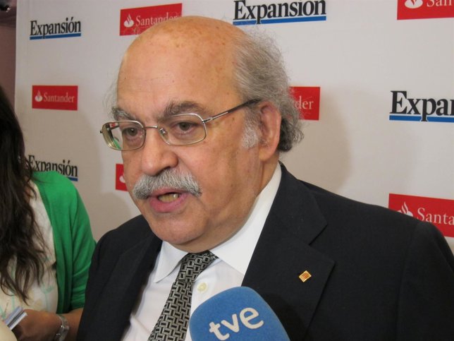 El conseller Andreu Mas-Colell en el foro Expansión