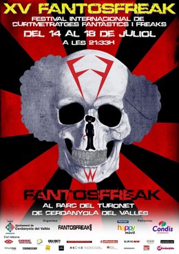 Cartel de la 15 edición del Festival Fantosfreak