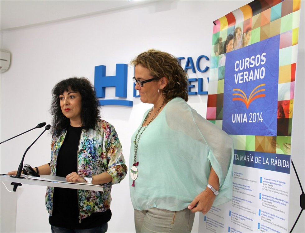 Elena Tobar y Yolanda Pelayo. 