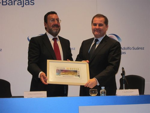 El aeropuerto Adolfo Suárez-Madrid Barajas en un cupon de la ONCE