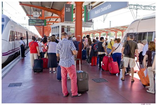 Trenes, estaciones, ferrocarril, Renfe