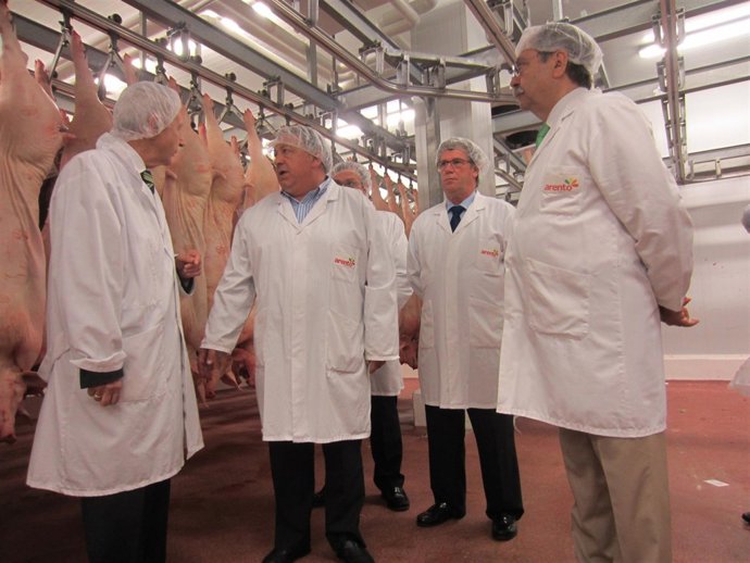 Visita de Lobón del Grupo Arento.