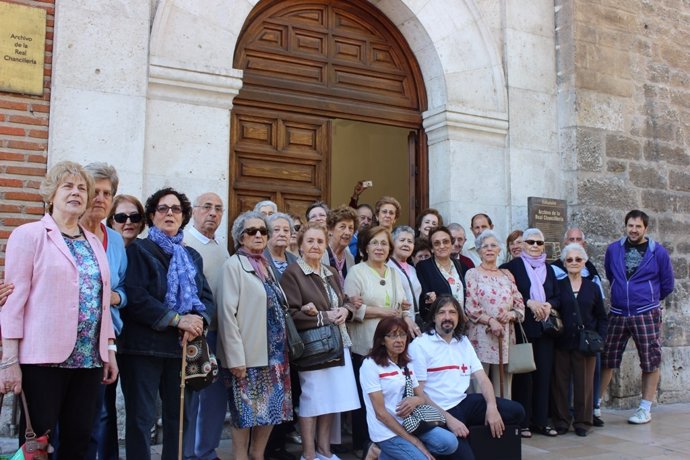 Inicio del Espacio Mayores de Cruz Roja en la Real Chancillería de Valladolid