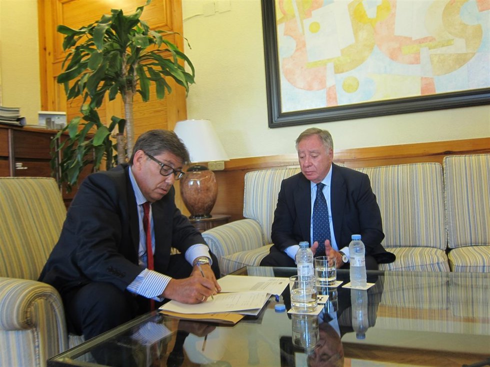Arturo Aliaga y Clemente González Soler.