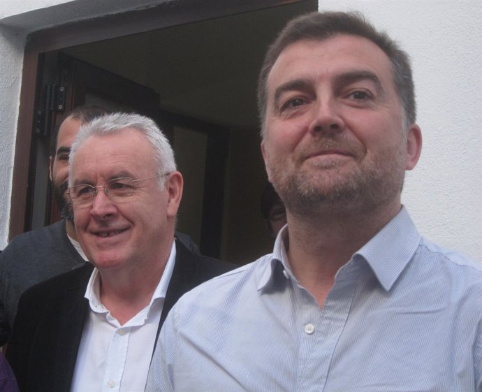 Cayo Lara y Antonio Maíllo