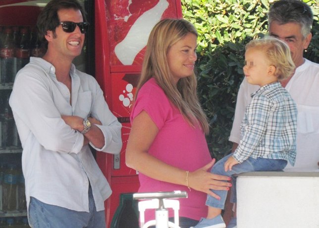 Carla Goyanes y su familia en Ibiza