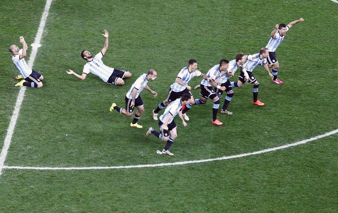 Argentina celebra el pase a la final
