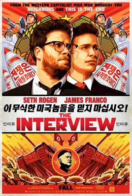 Cartel promocional de The Interview