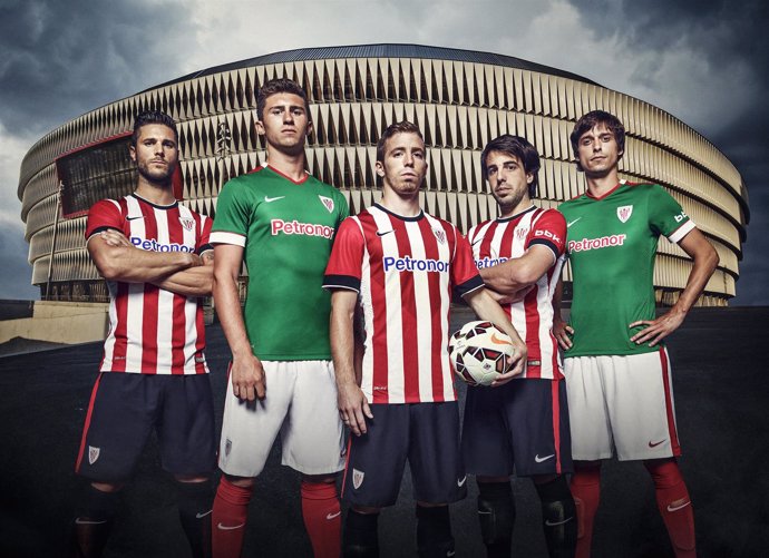 Camiseta del Athletic para la temporada 2014-15
