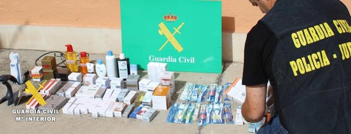 Medicamentos y productos intervenidos