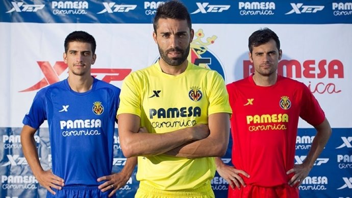 Equipaciones del Villarreal para la temporada 2014/15