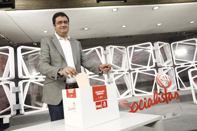 El Secretario de Organización del PSOE, Óscar López