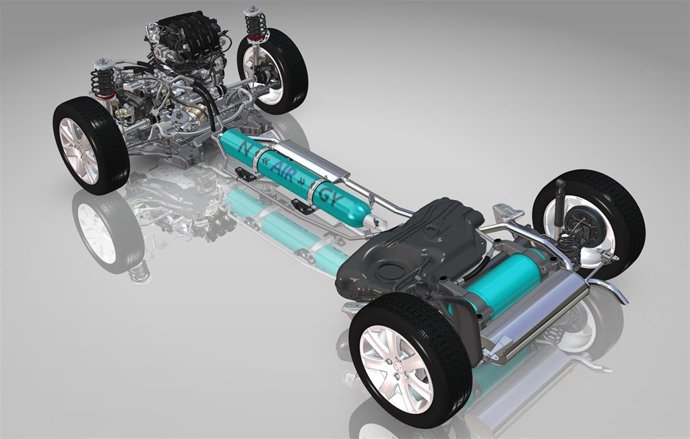 Tecnología Hybrid Air de PSA Peugeot Citroën