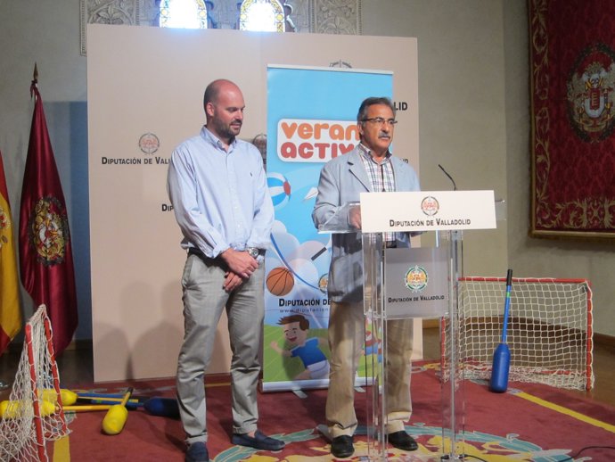 El diputado de Cultura, Alejandro García, durante el acto de presentación