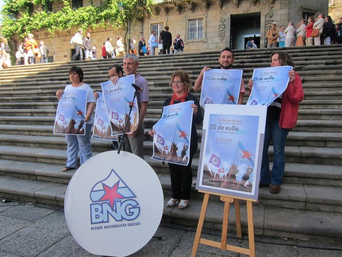 Presentación del Día da Patria, celebración del BNG 