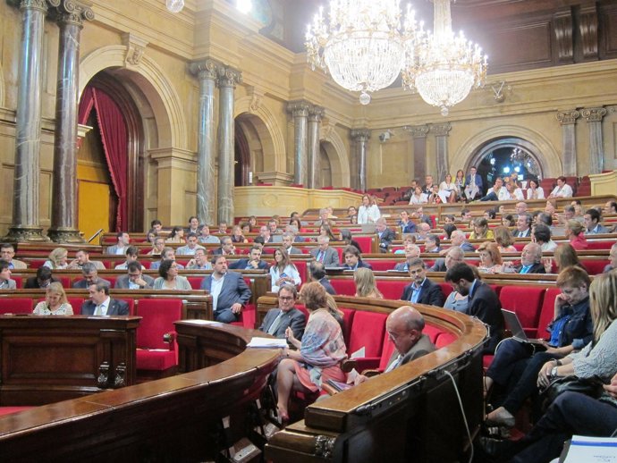 Pleno del Parlament