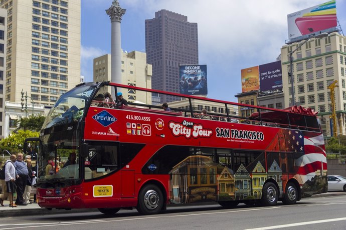 Bus turístico de San Francisco operado por Grup Julià