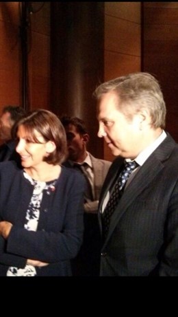 Camona con Anne Hidalgo