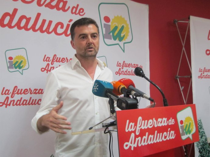 El coordinador general de IULV-CA, Antonio Maíllo