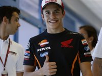 Marc Márquez: "Tuve mucha suerte en la caída"