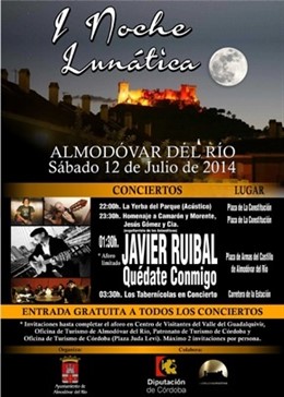 Cartel de la I Noche Lunática