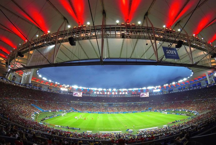 El estadio de Maracaná de Río de Janeiro 