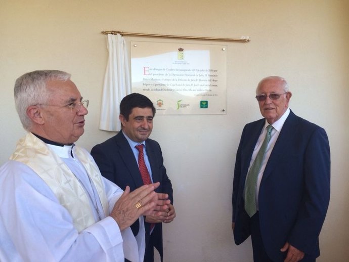 Inauguración del albergue rural en Bedmar