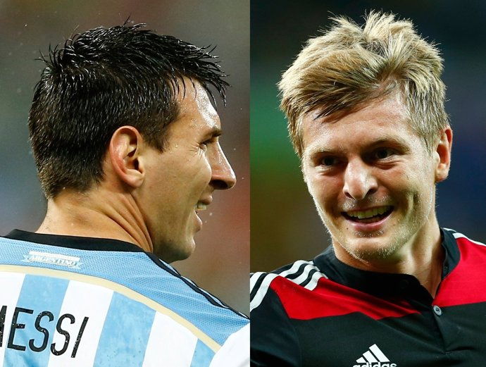 Lionel Messi y Toni Kroos