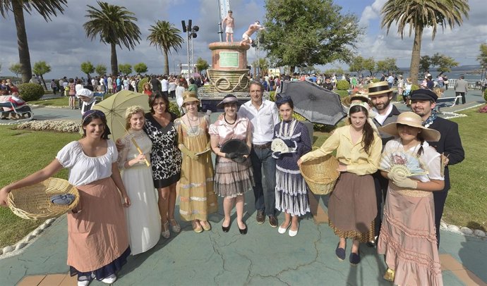 Inauguración de la XX edición de los Baños de Ola
