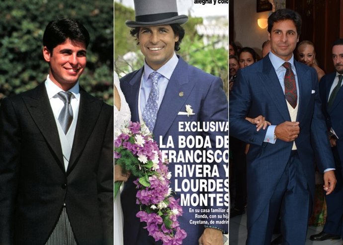 Francisco Rivera y sus looks nupciales