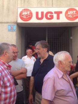 José Antonio Pérez Tapias tras la votación