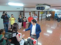 López (PSE) dice que los socialistas "hoy abrimos un nuevo tiempo" para "recuperarnos como instrumento útil"