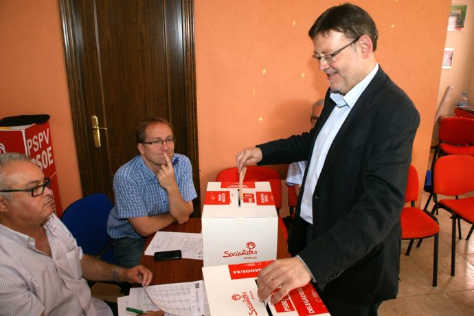 Puig vota en Morella