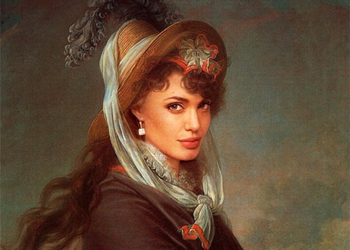 Angelina Jolie, estrella moderna del renacimiento 