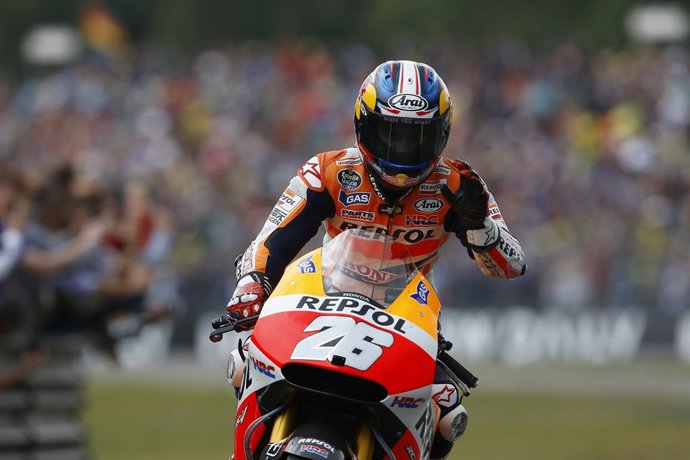 Dani Pedrosa en el GP de Holanda