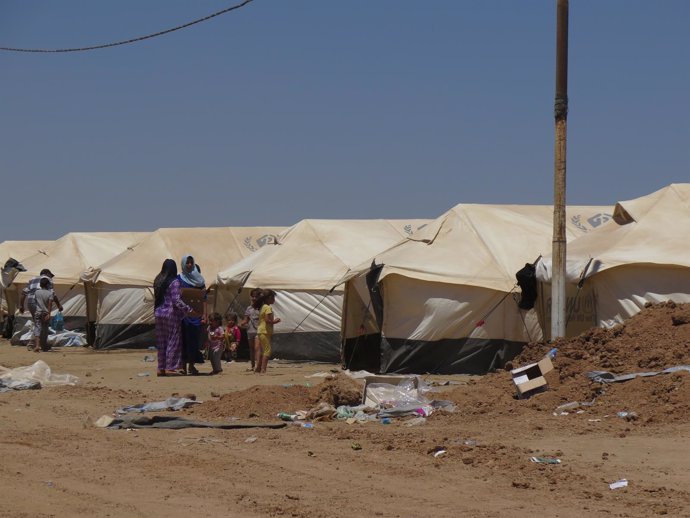 Campamento de desplazados de Kalak (Irak)
