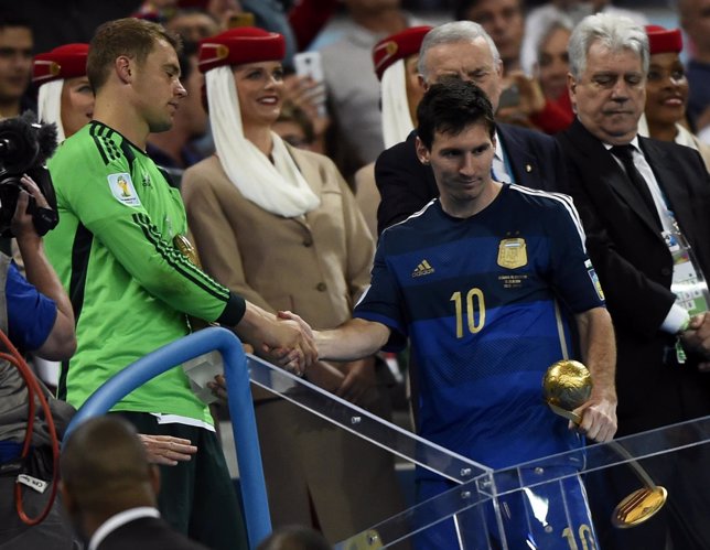 Messi, 'Balón de Oro' del Mundial de Brasil 2014