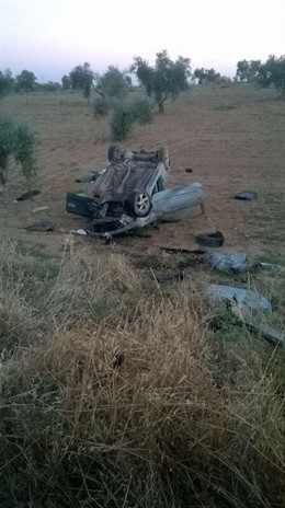 Accidente de Tráfico en Hornachos