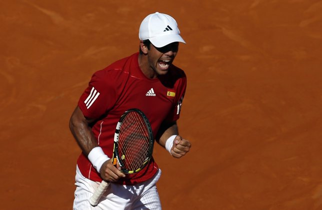 Fernando Verdasco en la Copa Davis