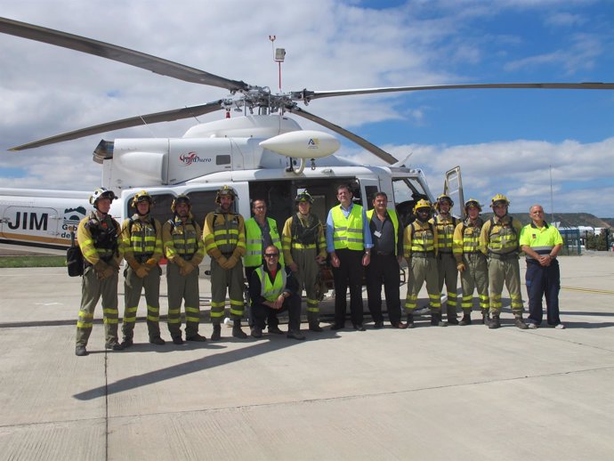 Operativo contra los incendios forestales