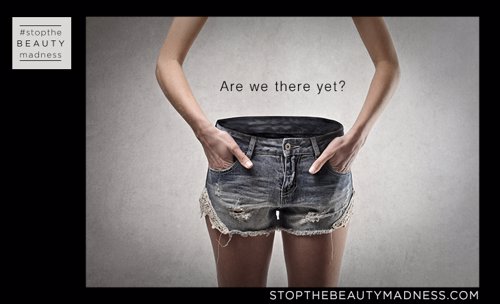 Una de las imágenes de la campaña #StoptheBeautyMa