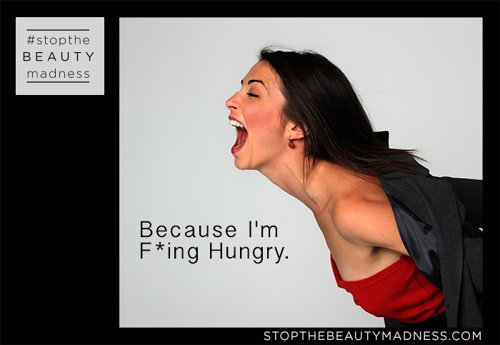 Una de las imágenes de la campaña #StoptheBeautyMa