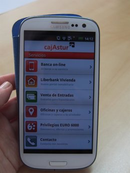 App movil de Cajastur, Liberbank
