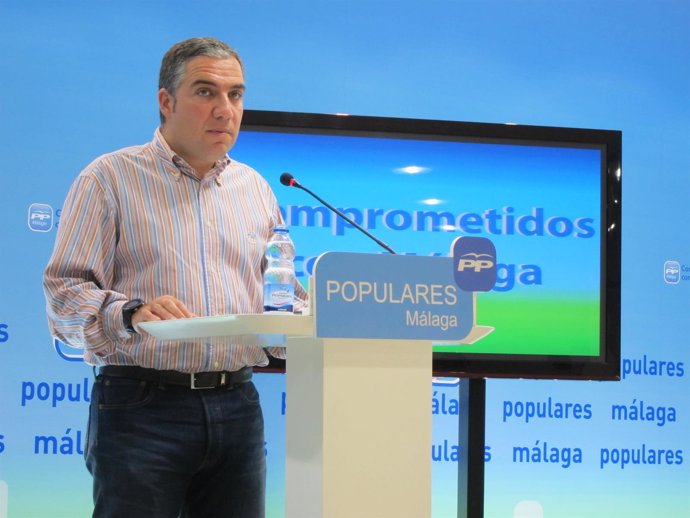 Elías Bendodo, presidente del PP de Málaga y portavoz del PP-A