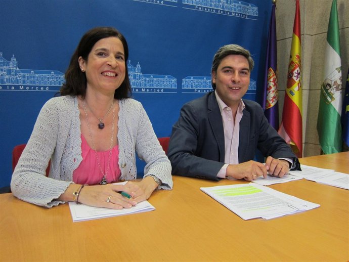 Gracia y Lorite en la rueda de prensa