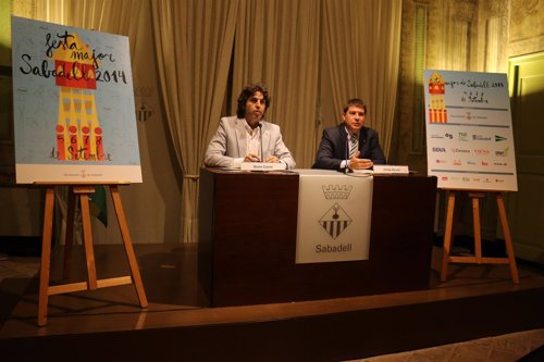 Los concejales de Cultura y Deportes de Sabadell, Quim Carné y Josep Ayuso