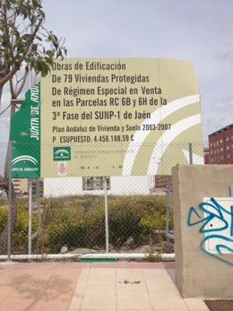 Solar en el barrio de Expansión Norte de Jaén para VPO