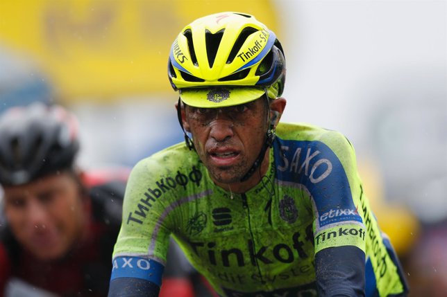 Alberto Contador en el Tour