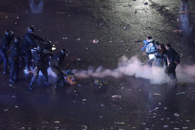Disturbios en Buenos Aires tras la derrota de Argentina en el Mundial