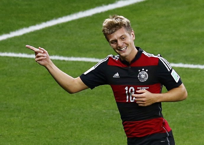 Tony Kroos en el Mundial de Brasil